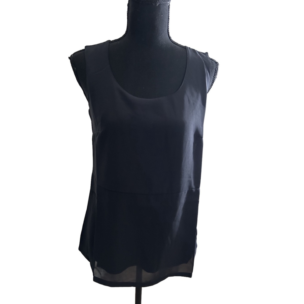 Coleen Lopez Women's Sleeveless Black Tank Top, Size XS